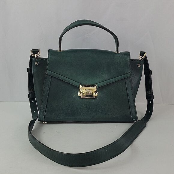 Michael Kors Whitney Leather Medium Top Handle Bag - Picture 1 of 16